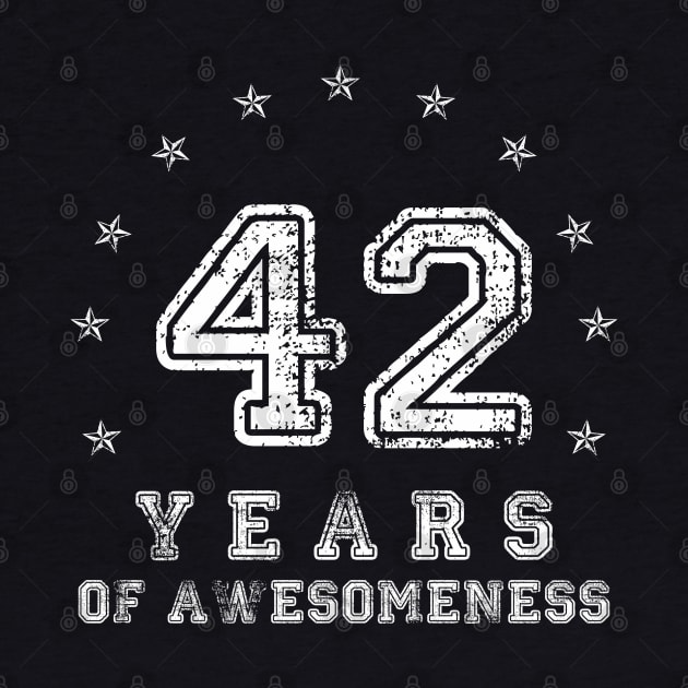 Vintage 42 years of awesomeness by opippi